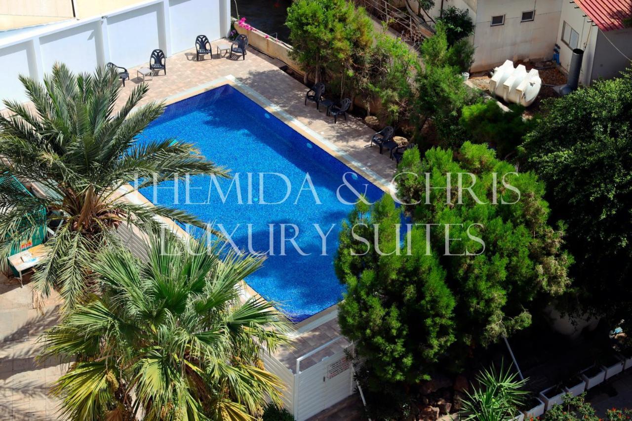 Luxury Penthouse 1Br-Seafront-Seasonal Pool-Central Larnaca Esterno foto